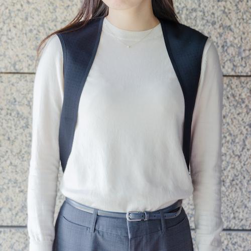 トラスコ　ダブルベスト　サイズL　TATWB-L(489-2674) TRUSCO中山 TRUSCO ダブルベスト Lサイズ ▽489-2674 TATWB-L 1着