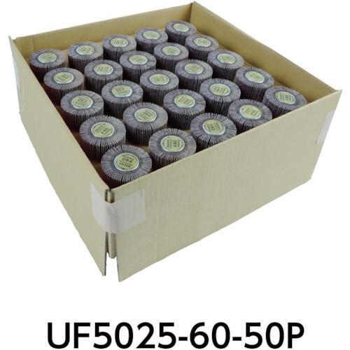 TRUSCO まとめ買い フラップホイル外径50×25×軸径6 60# 50個入 ▼489-6971 UF5025-60-50P 1箱_1
