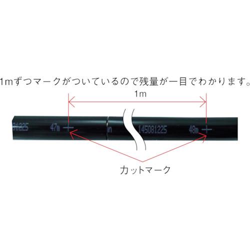 ポリウレタンチューブ TEタッチチューブ 16mm/100m 緑 ▽491-8215 TE