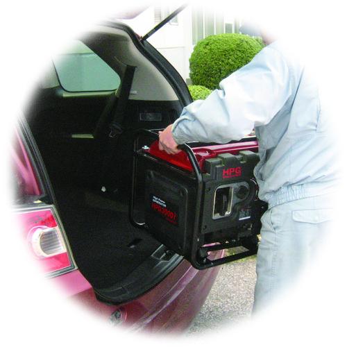 オープン型インバータガソリン発電機　HPG3000I ワキタ MEIHO オープン型インバータガソリン発電機 HPG3000I ▽496