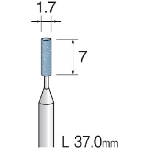 Minimo 精密砥石 SA砥粒#320 φ1.7 (10本入) ▼499-6054 JA3013 1パック_1