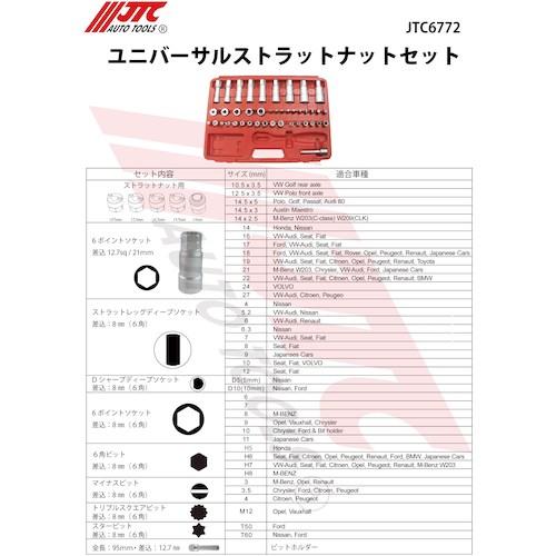 JTC ユニバーサルソケットセット ■▼507-5231 JTC6772 1S_2