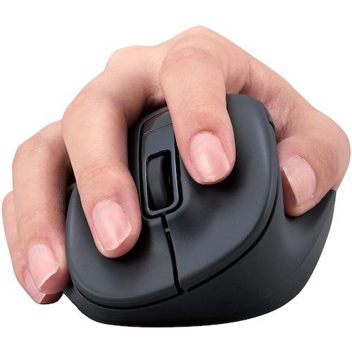 ELECOM マウス EX-G 右手専用 Mサイズ Bluetooth 5ボタン 抗菌 静音