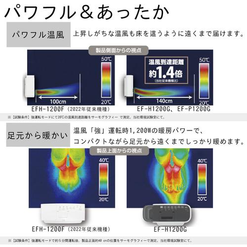 ダイニチ（Dainichi） 加湿セラミックファンヒーター EF-H1200G