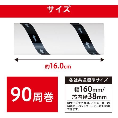 Iris（イリス） IRIS 299170 粘着クリーナートルクル スペア 普通粘着