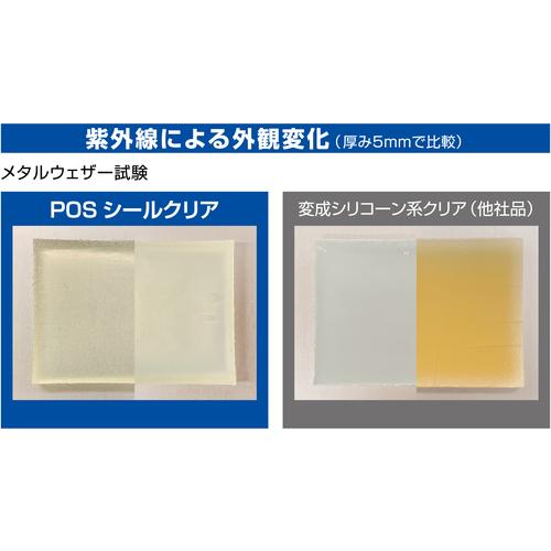 セメダイン POSシール クリア 333ml(変成シリコン) SM-898 ▽612-3871 