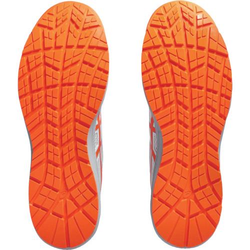 ASICS ウィンジョブ CP219 BOA ホワイト/ショッキングオレンジ 25.5cm 