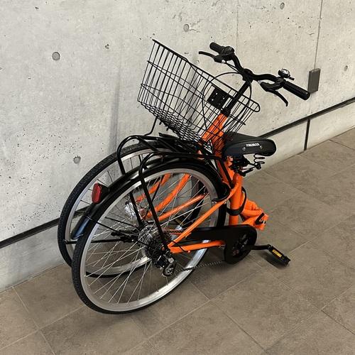 TRUSCO中山 TRUSCO 災害時用ノーパンク自転車 ハザードランナー シティ