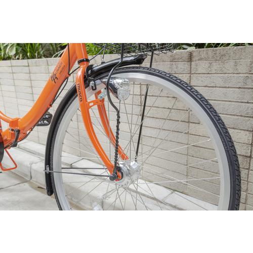 TRUSCO中山 TRUSCO 災害時用ノーパンク自転車 ハザードランナー シティ