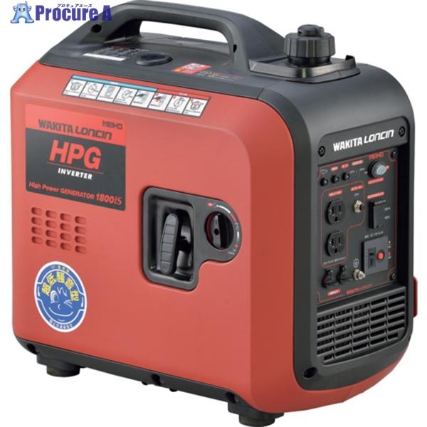 ワキタ MEIHO 発電機 防音型インバータガソリン発電機 ▽634-4176