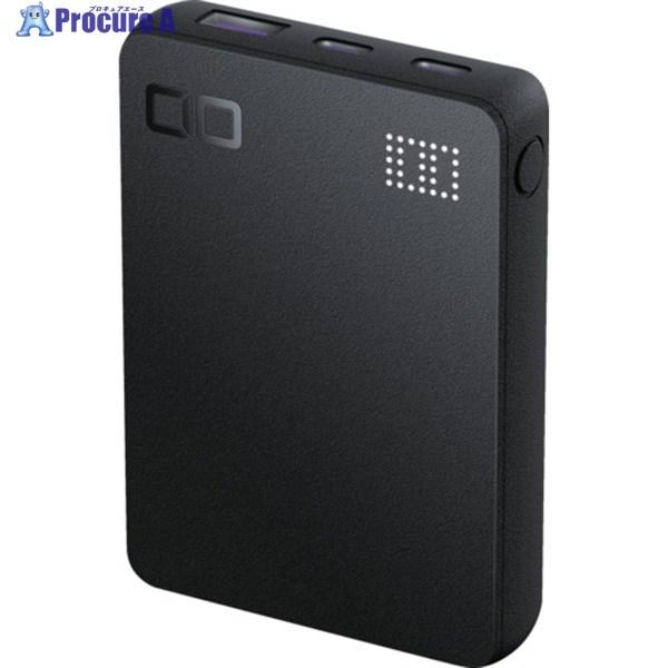 CIO モバイルバッテリー SMARTCOBY Pro SLIM 35W2C1A 10000mAh ブラック  ▼645-2186 CIO-MB35W2C1A-10000-S-BK  1個（Yahoo!・プロキュアエース）