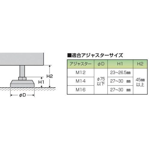 未来 ピタ7アジャスター用  ■▼646-3009 P7-A100M  1個の画像