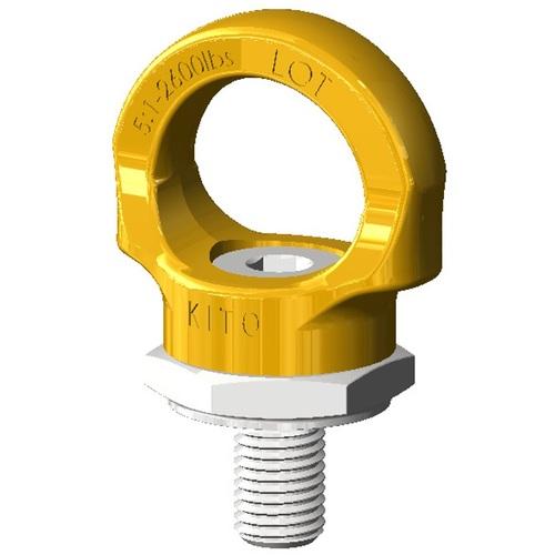 KITO リフティングポイントアイボルト形LPE M16 使用荷重1.2t/2.8t 
