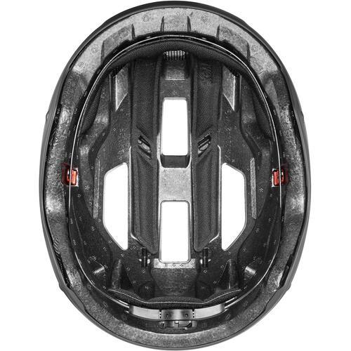 UVEX 自転車ヘルメット uvex stride ブラックマット 56-59 ▽675-9271