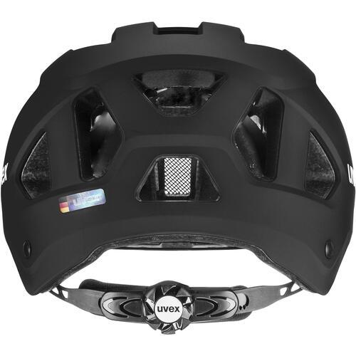 UVEX 自転車ヘルメット uvex stride ブラックマット 53-56 ▽675-9273