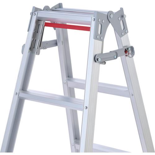長谷川工業 ハセガワ アルミはしご兼用脚立 標準タイプ ワンタッチバー