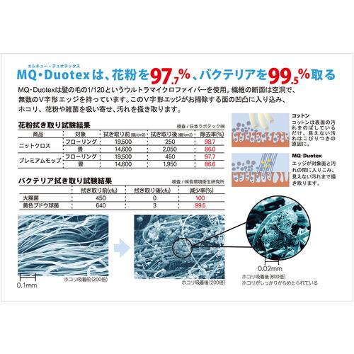 MQ・Duotex プレミアムモップ 3種セット 30cm ブルー ▼683-8875 MQMSET23 1S_7