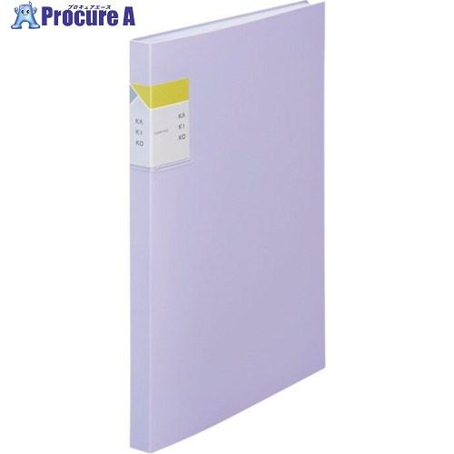 KING JIM クリアーファイル カキコ40P ラベンダー □▽687-8744 8632W