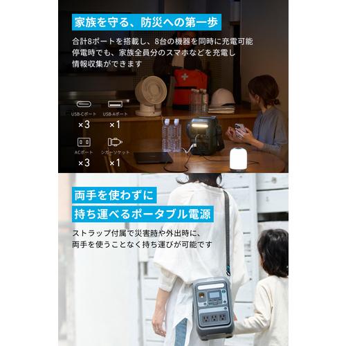 Anker ポータブル電源 Solix C200 Portable Power Station  ▼693-5294 A1725511  1台 |  | 02