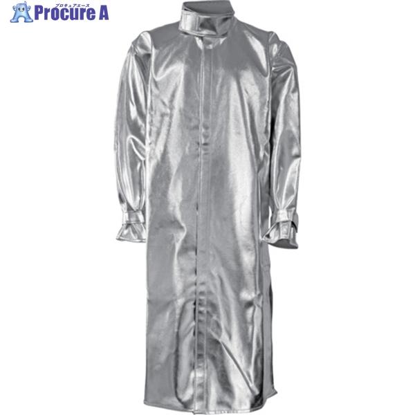 ■JUTEC 耐熱保護服 コート KAー2 Mサイズ(飛散防護割増仕様)〔品番:HSM120KA2ADD913148〕【6946412:0】[店頭受取不可] JUTEC 耐熱保護服 コート KAー2 Mサイズ(飛散防護割増仕様) ▽694-6412