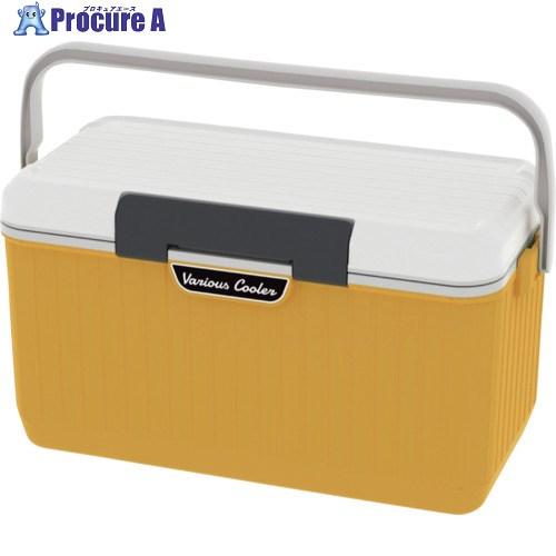 新品クーラーボックスVAC-24WH/GR、24L断熱材でワンプッシュ開閉 SANKA ベリアスクーラー 24L ホワイト/イエロー ▽696-1371 VAC-24WH
