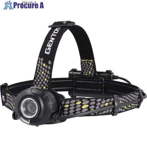 ■GENTOS LEDハイブリッド式ヘッドライト ヘッドウォーズK433HD〔品番:HWK433HD〕【6966643:0】[店頭受取不可] GENTOS（ジェントス） GENTOS LEDハイブリッド式ヘッドライト ヘッド