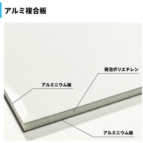 グリーンクロス 構内安全標識 アルミ複合板 NGAK-A16 □▽698-9523