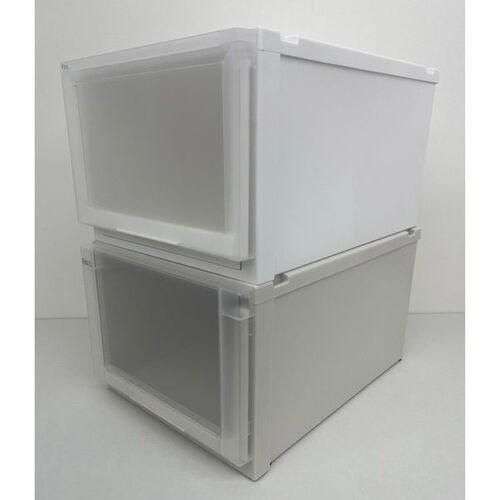 天馬 TENMA フィッツケース アドバンス 55-45L ホワイトクリア ◇▽699