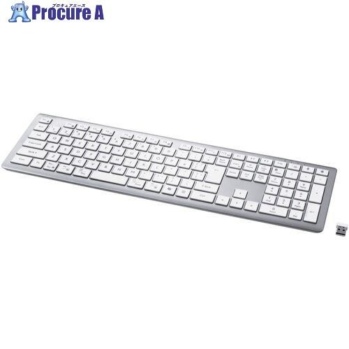 ELECOM 充電式フルキーボード Precisionist 無線/Bluetooth マルチペア