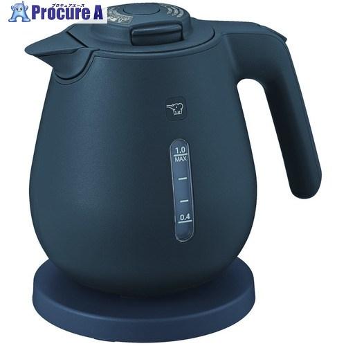 ZOJIRUSHI 電気ケトル 1.0L ソフトブラック  ■▼709-9617 CK-DC10-BM  1本