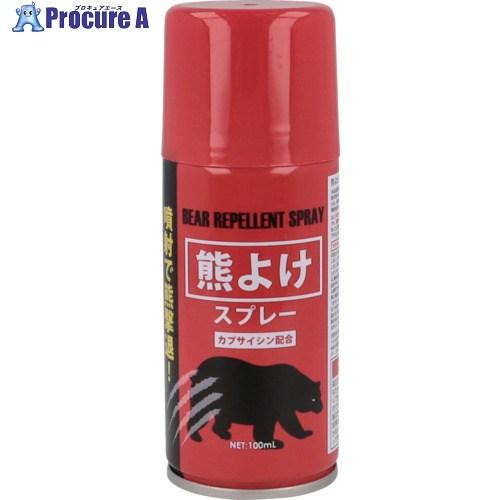 FUJIKON 熊よけスプレー 100ML 拡散タイプ  ▼715-9216 KM-100-1  1本（Yahoo!・プロキュアエース）