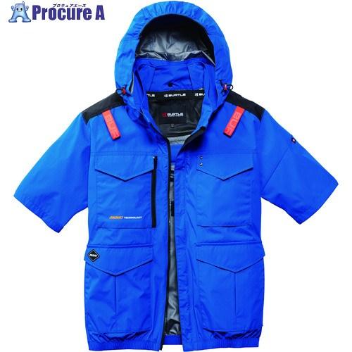 BURTLE AC半袖ブルゾン AC2106-99-XL オーシャンブルー ▽716-1424 1着 