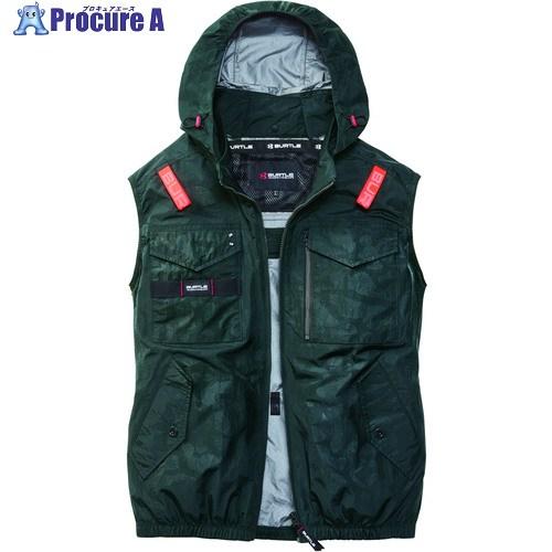 BURTLE ACタクティカルベスト AC1154-38-L カモフラブラック ▽716