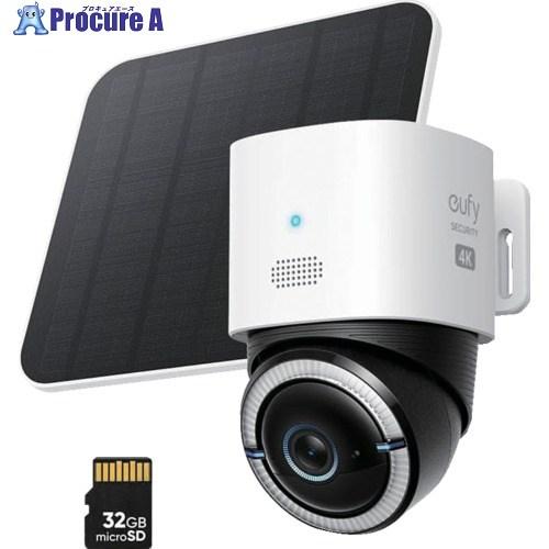 Eufy 屋外用カメラ 4G LTE Cam S330 ホワイト ▽718-4962 T86P2521 1台 