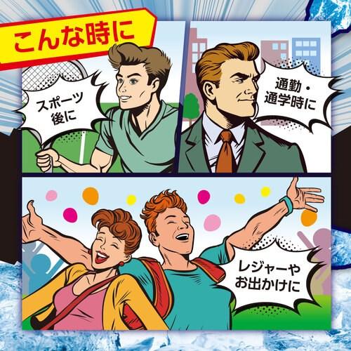 白元アース アイスノン ICE KING 極冷えボディシート ミントの香り
