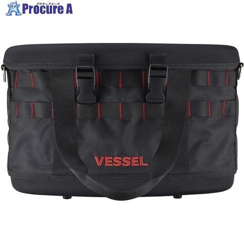 VESSEL TBK-400F タフフィットバケツ L 蓋つき ▽734-8325 1個 : プロ 