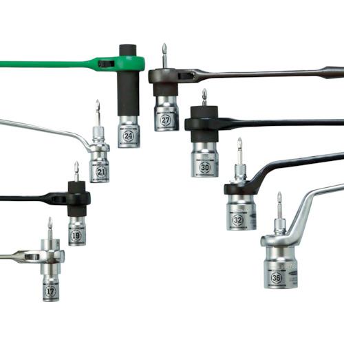 スーパー 電ドル用ソケットビット(着脱式) プロスペック 21×6.35mm