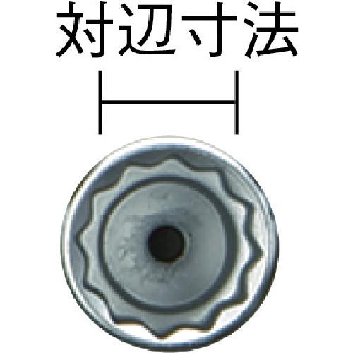 スーパー 電ドル用ソケットビット(着脱式) プロスペック 21×6.35mm
