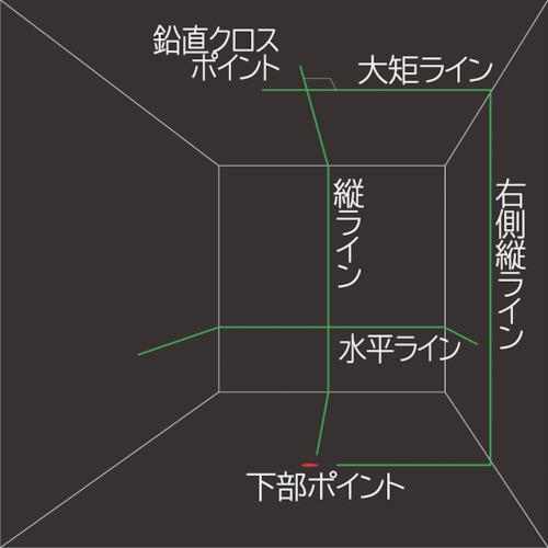 タジマ レーザー墨出器 GEEZA-KY 受光器・三脚セット ▼761-7917 GZA-KYSET 1S_1