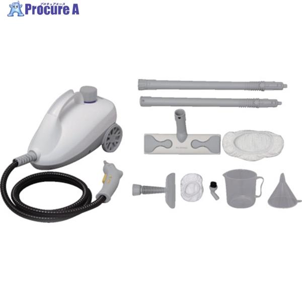 IRIS スチームクリーナー ホワイト STM-410E-WH(7921594) Iris（イリス） IRIS 520495 スチームクリーナー ホワイト ▽792-1594