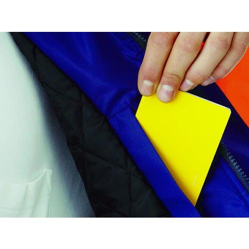 ミドリ安全 高視認性 防水帯電防止防寒ブルゾン オレンジ M ▽797-8995