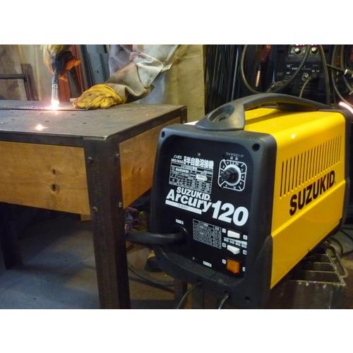 SUZUKID 半自動溶接機 アーキュリー120 ▽818-5961 SAY-120 1台 : プロ