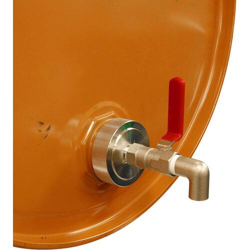 アクアシステム SUS製ドラム缶用コック DMYー20(G2側 大栓専用) DMY-20 1個 828-9851（直送品） - アスクル