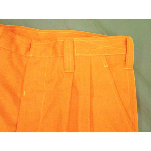 吉野 ハイブリッド(耐熱・耐切創)作業服 ズボン ネイビーブルー ▽829