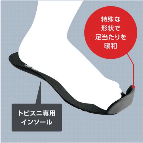 ミドリ安全 屈曲作業向けプロスニーカー TS-110N黒/ブルー 23.5cm  ▼855-5294 TS-110N-BK/BL-23.5  1足 | ミドリ安全 | 03