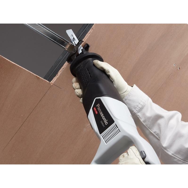 パナソニック レシプロソー 充電式 電動ノコギリ 18V 5.0Ah バッテリー2個 グレー EZ45A1LJ2G-Hの画像