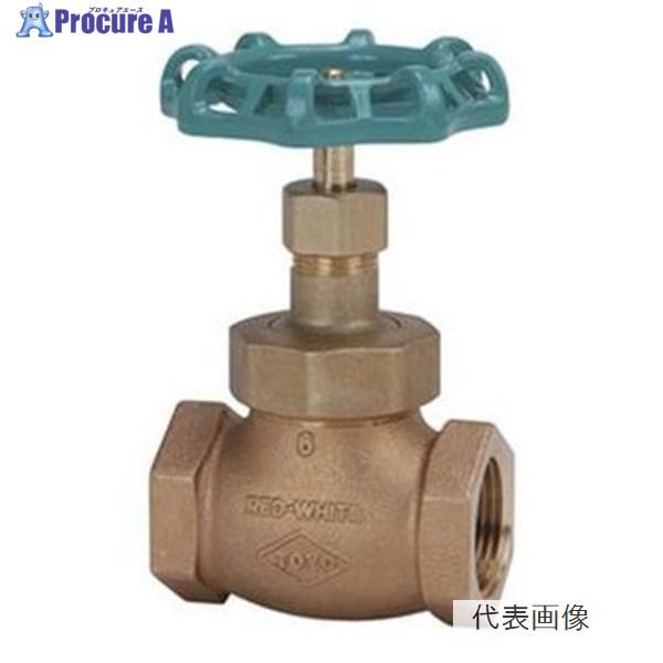 東洋バルヴ 125CBD-N 青銅ジスク入グローブ弁 40A 125CBD-N 40A ▼1000141 東洋バルヴ(株) ●i547