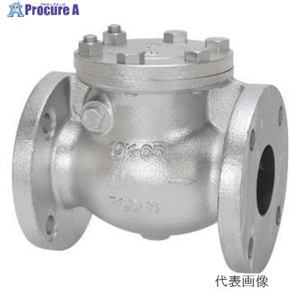 東洋バルヴ 10DNSF-N FCD-S スイングチェッキ弁 80A 10DNSF-N 80A ▼1000971 東洋バルヴ(株) ●i547