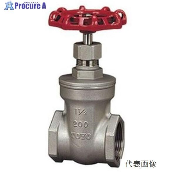 東洋バルヴ US-N SCS13ゲート弁 40A US-N 40A ▼1001128 東洋バルヴ(株) ●i547