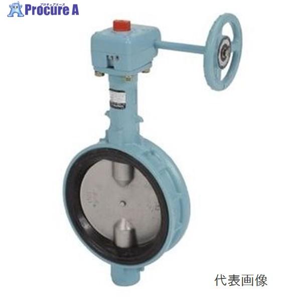 東洋バルヴ 16L2-N-UE FCD弁体SCSギア式バタ弁 80A 16L2-N-UE 80A ▼1001481 東洋バルヴ(株) ●i547